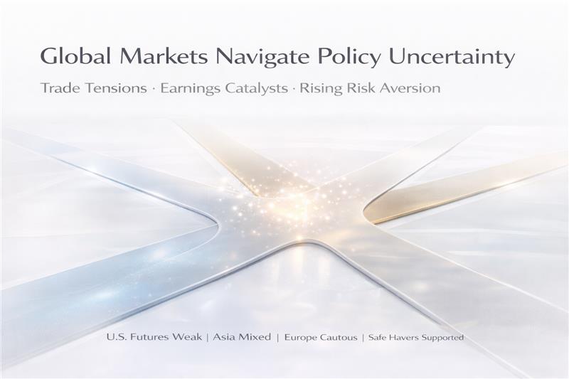 Global Market Daily | DJIA · S&P 500 · FTSE 100 · Asian Equities | Institutional Analysis