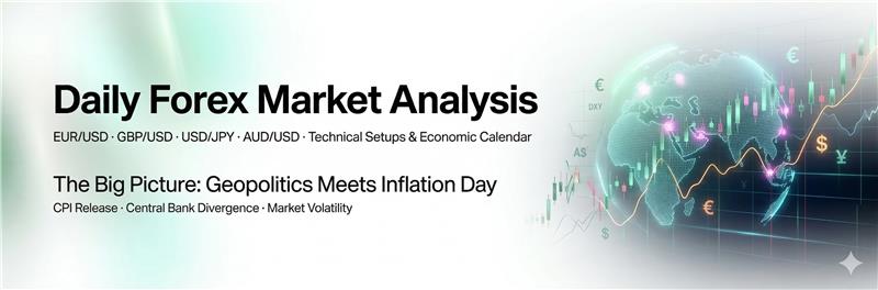 Forex Market Analysis — March 11, 2026 | EUR/USD · GBP/USD · USD/JPY · AUD/USD Trade Setups | Capital Street FX