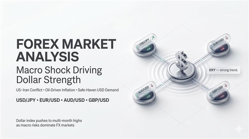 Forex Market Analysis – March 13, 2026 | EUR/USD, GBP/USD, USD/JPY, AUD/USD Trade Setups