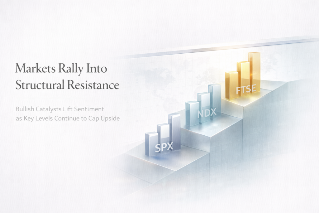 Index Market Analysis | March 25, 2026 | Nasdaq 100 · S&P 500 · FTSE 100 | CSFX Research