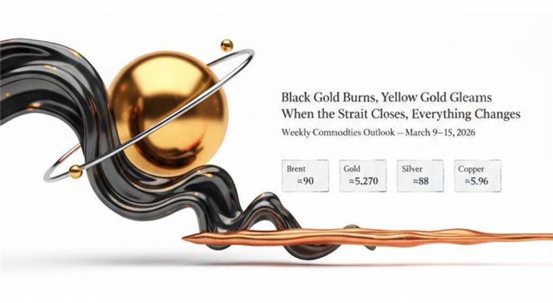 Black Gold Burns, Yellow Gold Gleams: When the Strait Closes, Every Commodity Changes | The Capital Dispatch