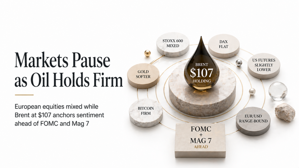 European & U.S. Session Report — April 27, 2026 | Capital Street FX