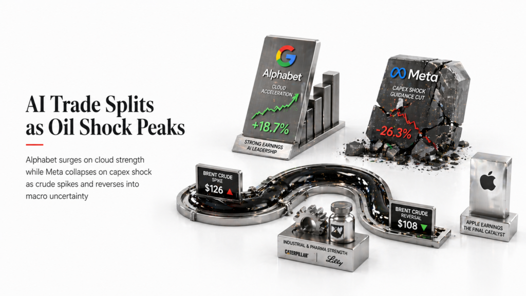 Oil Spike to $126 & Meta Selloff Lead US Close | FX & CFD’s Technical Analysis | April 30, 2026