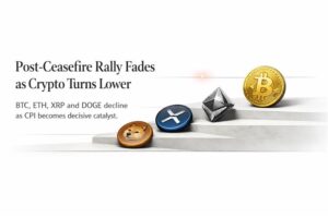Crypto Market Report April 10 2026: BTC at $71,904 — Ceasefire Rally Fades, ETH Holds 0.236 Fib, XRP Slips Below Key Support, DOGE Prints -1.61% | Capital Street FX