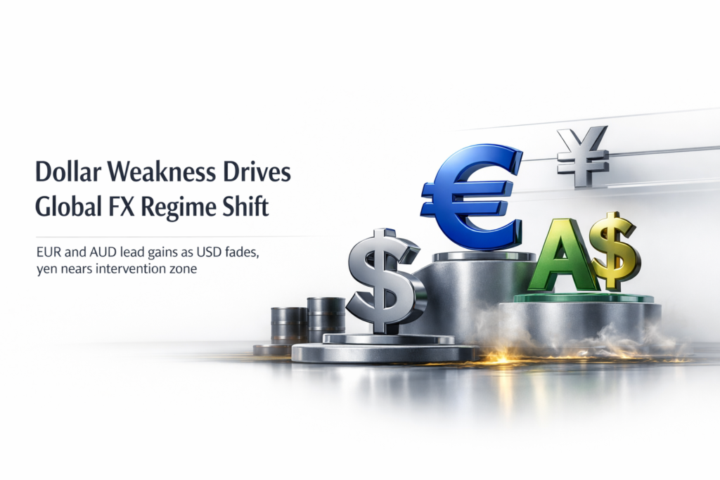 Weekly Forex Intelligence Report — EUR/USD Breaks 0.236 Fib, AUD/USD Surges 2.52%, USD/JPY Capped at 160 Intervention Zone | Capital Street FX · April 14–18, 2026