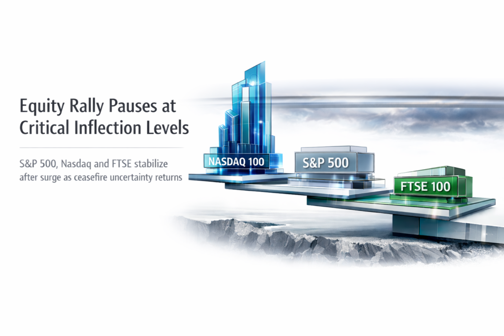 Geopolitical De-escalation Drives Equity Recovery: S&P 500, Nasdaq 100 & FTSE 100 Reclaim Key Technical Levels | Capital Street FX Index Report — April 9, 2026