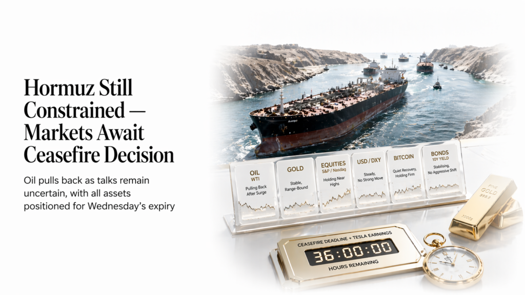 Morning Market Briefing April 21 2026 — WTI Falls 1.5%, Iran Talks Uncertain, Tesla Earnings Tomorrow | Capital Street FX