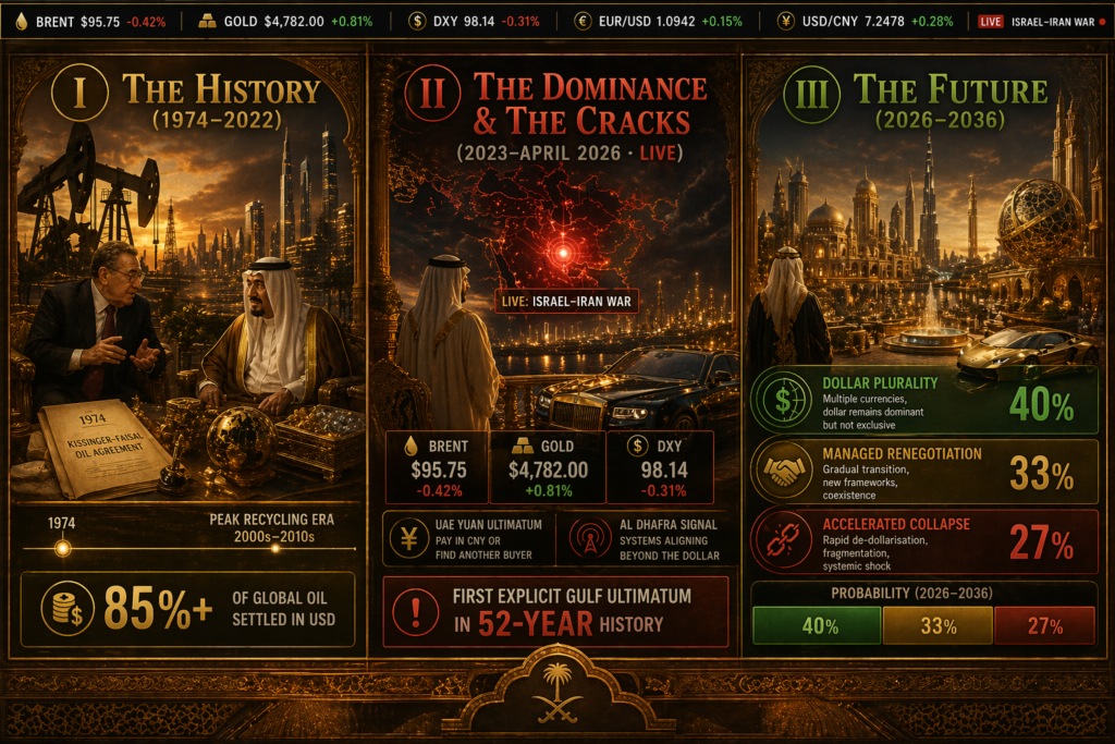 Impact of petrodollar system on forex markets and USD demand