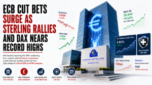 ECB cut bets surge as GBP rallies and DAX nears record highs