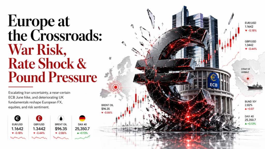 Iran Ceasefire Fractures, ECB Hike Locked In & Sterling Bleeds | Technical Analysis European Session | 27 May 2026
