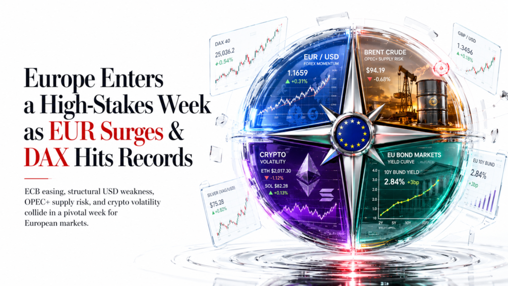 ECB Rate Path, EUR/USD Breakout & European Risk Repricing | Capital Street FX Europe Weekly · 30 May 2026