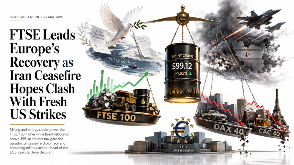 Mining Stocks Surge & Stoxx 600 Eyes 10-Month High | Capital Street FX European Brief · 26 May 2026