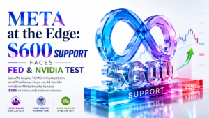 META at the Edge: $600 Support Faces Fed & Nvidia Test, 20 may 2026 meta outlook