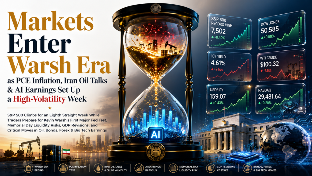 Warsh Era Begins, PCE Inflation Test & Memorial Day Shortened Week | Capital Street FX U.S. Weekly · 23 May 2026