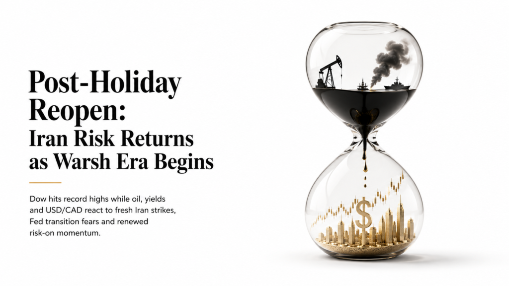 Post-Holiday Reopen, Iran Deal Watch & Warsh Era Begins | Technical Analysis – US Session | 26 May 2026