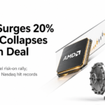 AMD stock rally and oil price crash during US market close May 2026