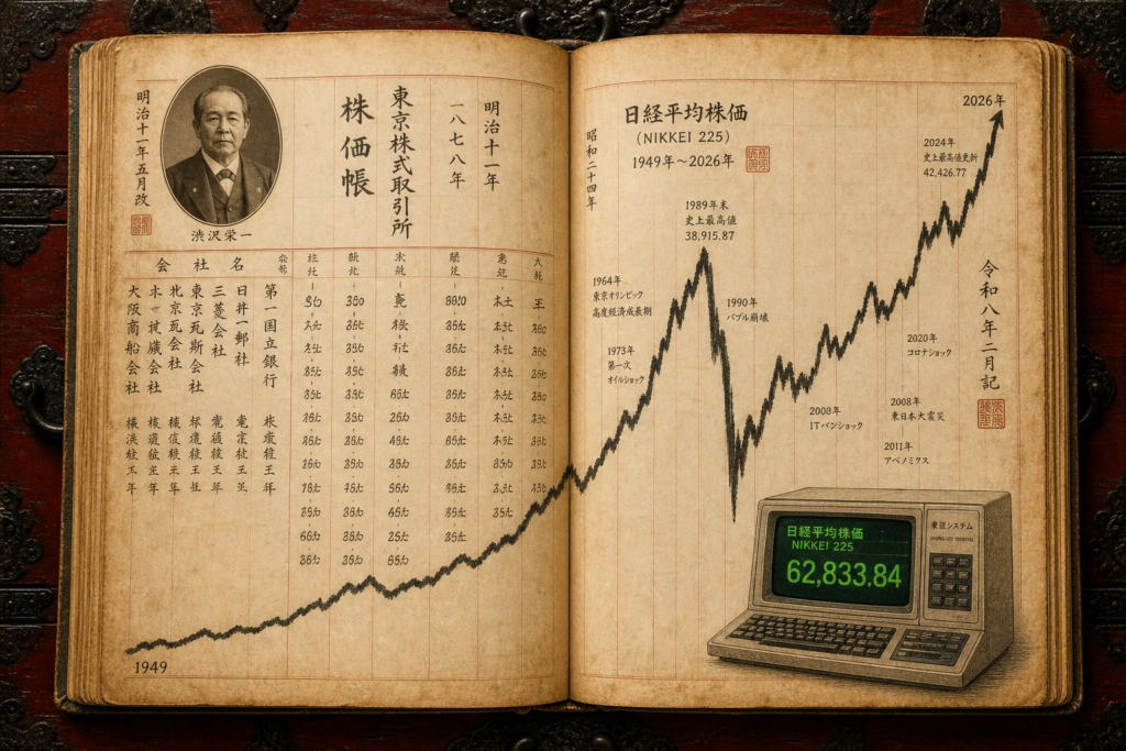 Nikkei 225 History: Bubble, Crash & Record 2026 High