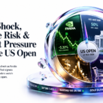 AI momentum faces a reality check as Nvidia weakens post-earnings, Fed hike signals lift the dollar, and PMI data takes center stage.