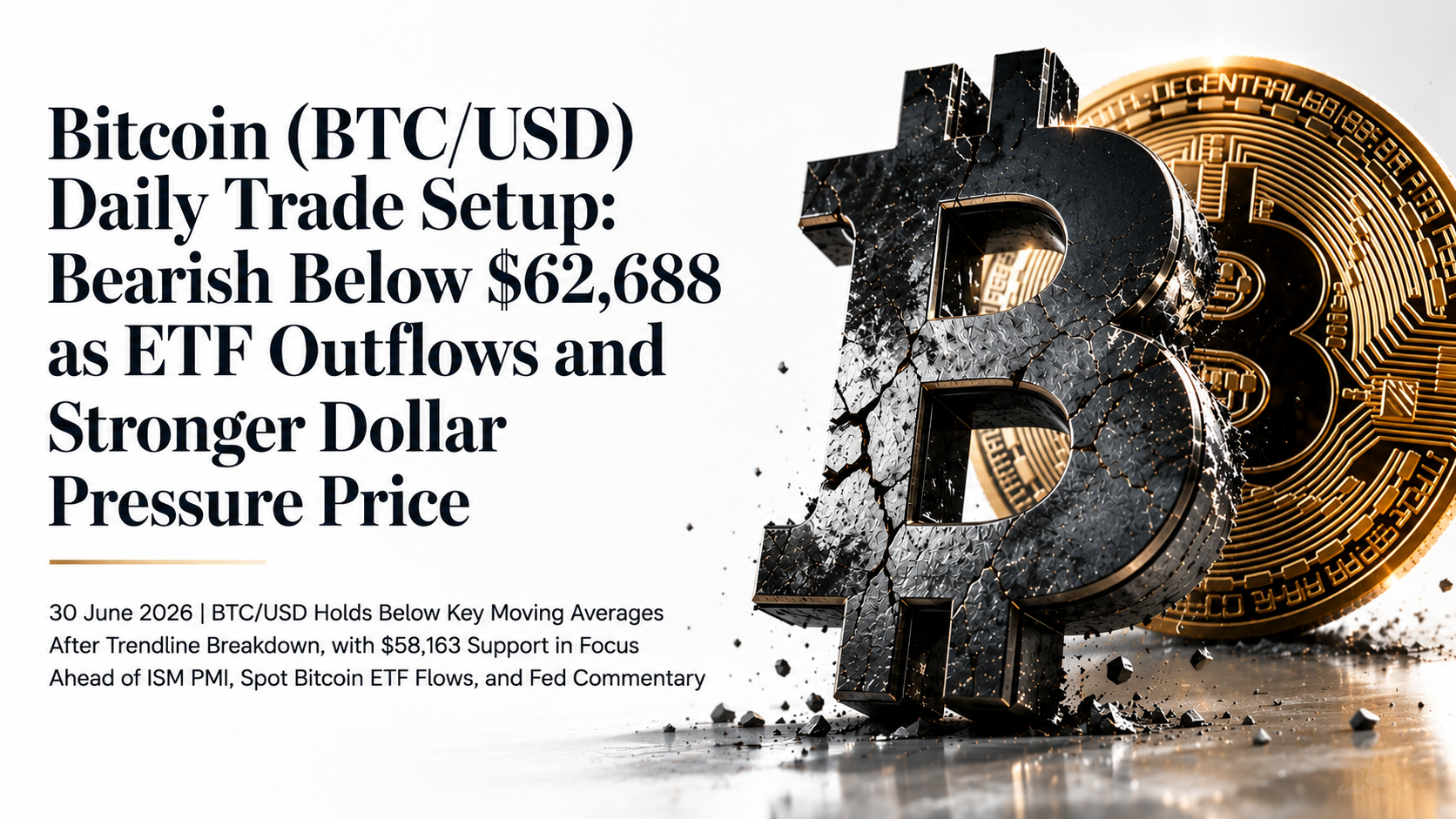 BTCUSD Trade Setup Bearish Trade Setup