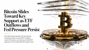 Bitcoin Slides Toward