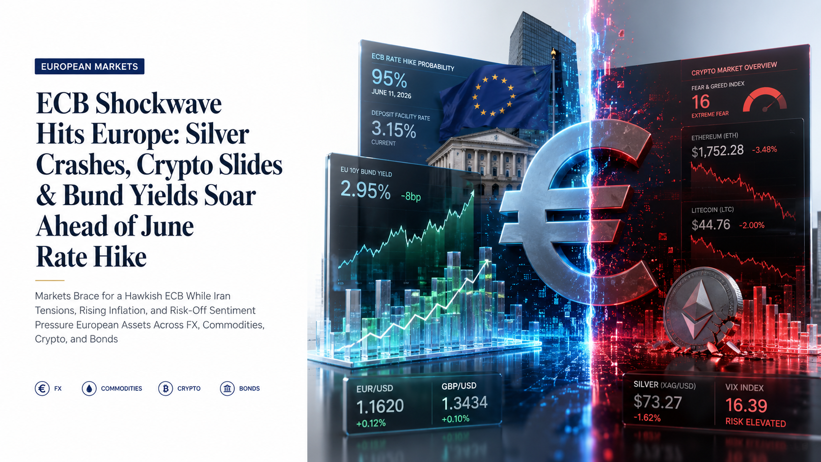 ECB shockwave and crypto crash update