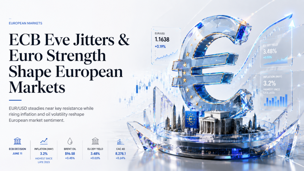 ECB Eve, Euro Firms & CAC Steadies | Technical Analysis -European Session | 5 June 2026