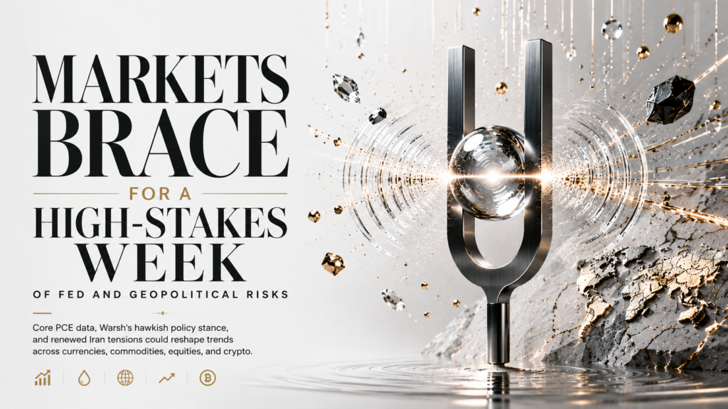 Week Ahead: Fed’s Hawkish Hold Under Chair Warsh, Iran Talks Collapse Reignite Oil Risk, US Core PCE Looms | Technical Analysis – US Session Weekly | 20 June 2026