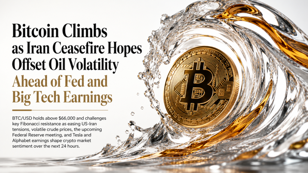 Bitcoin Climbs as Iran Ceasefire