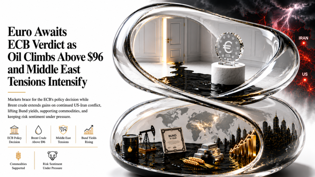 Euro Holds Near $1.14 as ECB Decision Looms, Brent Crude Tops $96 on a 12th Night of US Strikes on Iran, FTSE 100 Cools After Its Best Rally in Months | European Session –  Technical Analysis | 23 July 2026