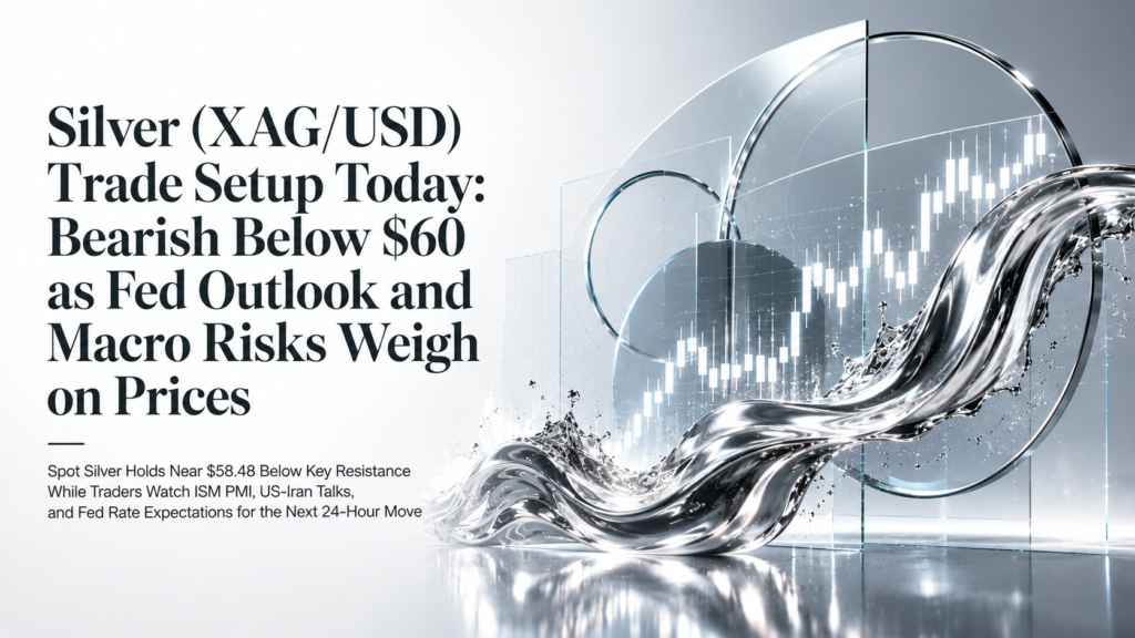 Silver Trade Setup Today | XAG/USD Price Analysis, Entry, Stop Loss & Take Profit