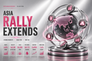 Kospi Rockets Past 6%, Yen Slides to a 40-Year Low, Gold Nears $4,200 as Asia Extends the Post-Payrolls Rally | Asian Session – Technical Analysis | 3 July 2026