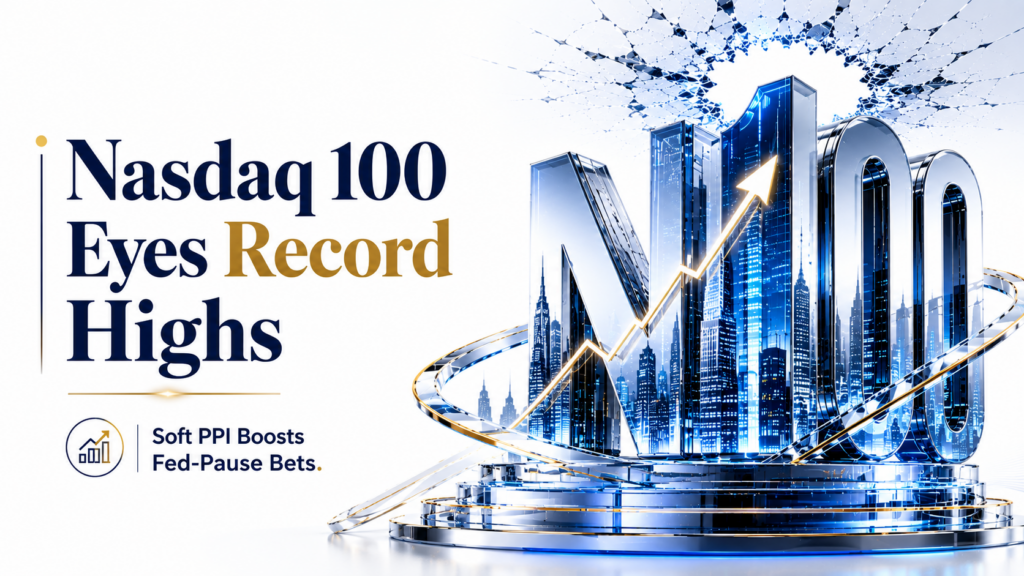 Nasdaq 100 Eyes Record Highs