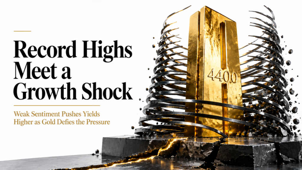 Record Highs Meet a Growth Shock