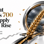 Wheat Nears 700 as Supply