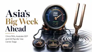 Week Ahead – Asia, 31 August–4 September: Warsh’s Hawkish Pivot Meets China PMIs, Australia’s GDP, and US Payrolls in a Data-Packed Asian Session