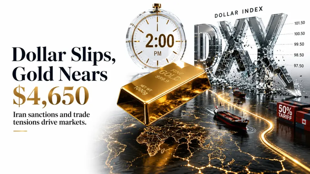 Dollar Teeters Near Multi-Month Lows Ahead of Bessent's 2pm "Economic D-Day" on Iran