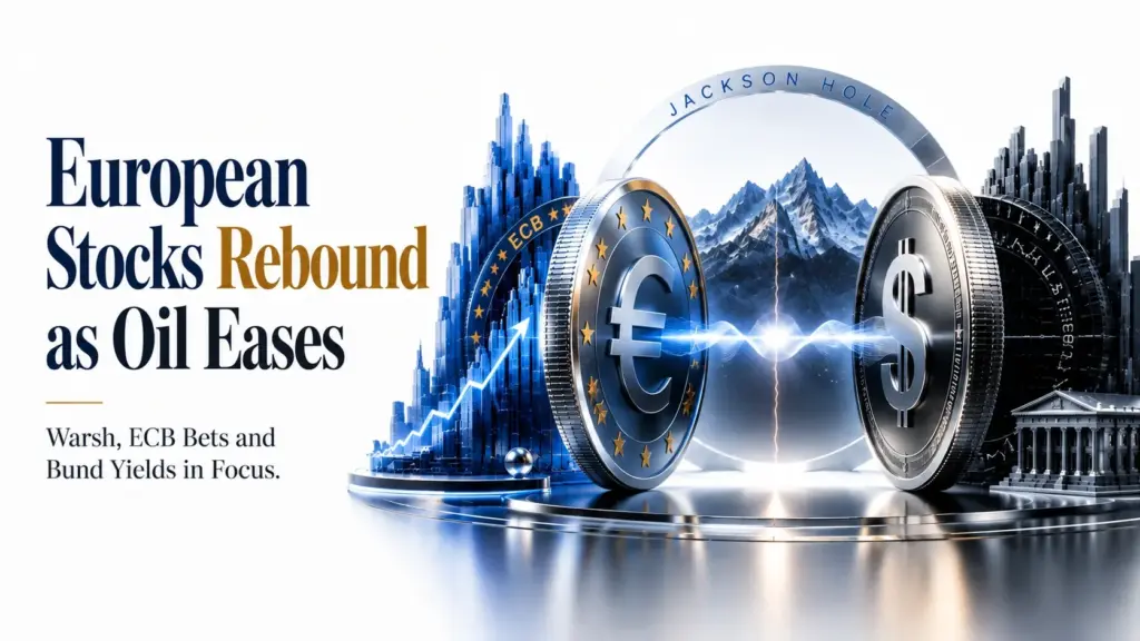 European Stocks Bounce Ahead of Warsh, Bund Yields Hold Near Multi-Year Highs and Oil Eases on a Strait of Hormuz Breakthrough | Technical Analysis – European Session | 28-08-2026