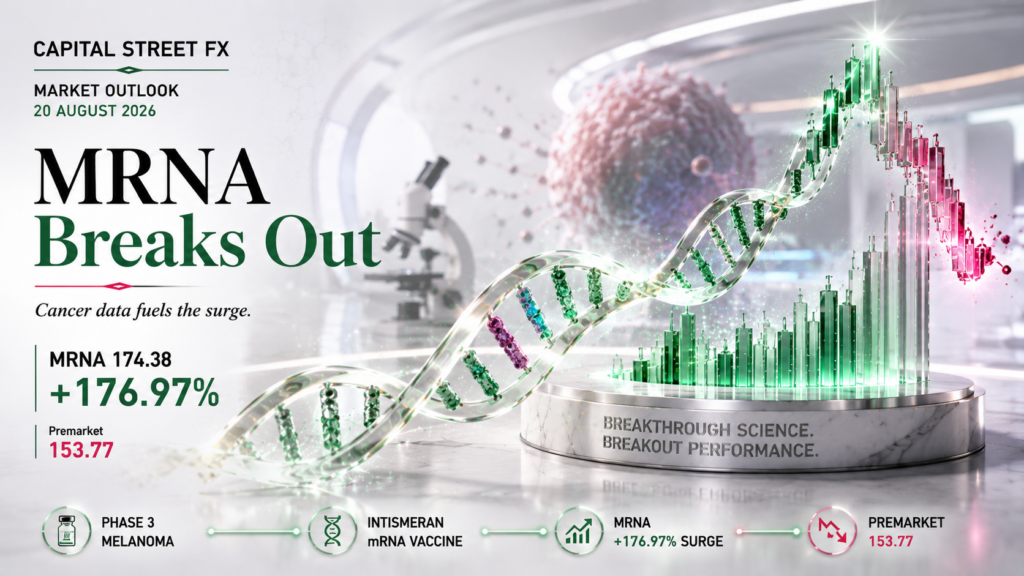 Market Outlook on Moderna (MRNA) Today: Technical Summary, Fundamental News and a Trade Setup With Entry, Stop Loss and Take Profit | Technical Analysis – Asian Session |  20-08-2026
