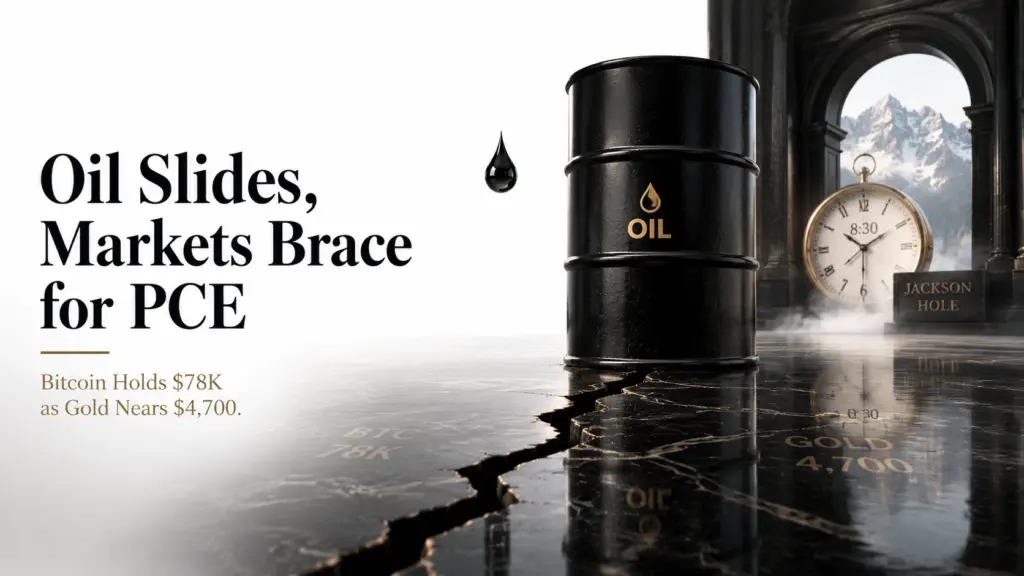 Oil Slides Toward $80 as China Rejects Washington’s Iran Sanctions, Bitcoin Steadies Above $78,000 After Its Best Week in Three Years, Gold Holds Near Record Levels, and Wall Street Digests a Volatile Nvidia Reaction Ahead of Core PCE | Technical Analysis – US Session | 26 August 2016
