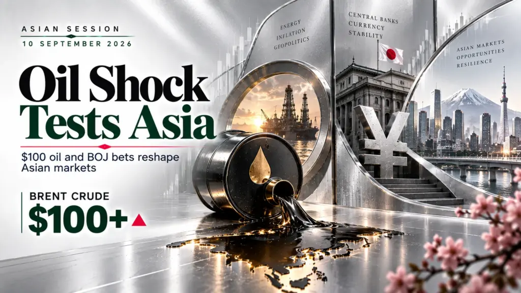 Oil Above $100 and BOJ Hike Bets Pin the Yen as Asian Stocks Slide | Technical Analysis | Asian Session | 10 Sep 2026