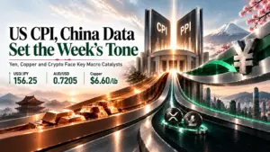 US CPI and China data set the week's tone as yen, copper and crypto face key macro catalysts