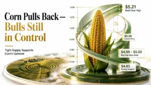 corn financial infographic