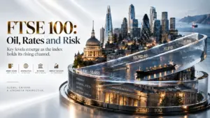 ftse100 oil rates risk