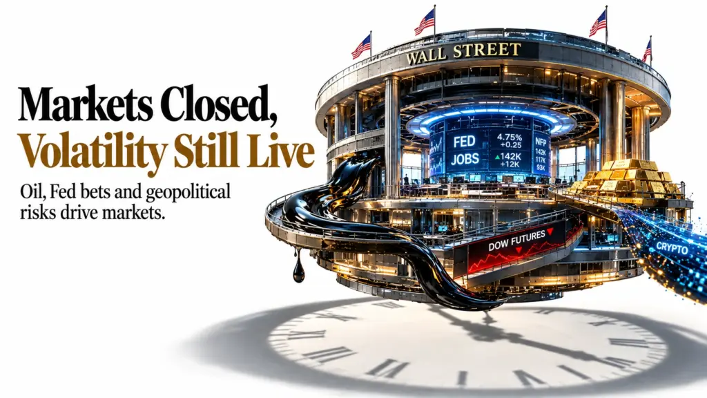 Dow Futures Slip and Oil Holds Near $97 as Labor Day Shuts Wall Street Into a Hawkish Jobs Report Hangover | Technical Analysis – US Session | 07-September -2026