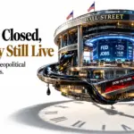 markets closed volatility still live