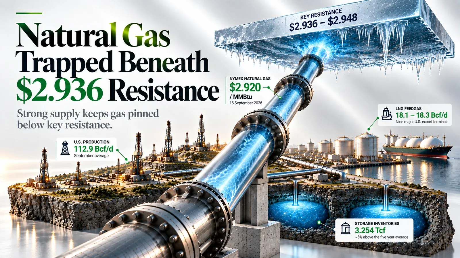 natural gas ceiling