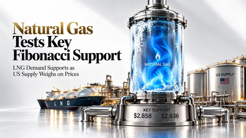 natural gas fibonacci support