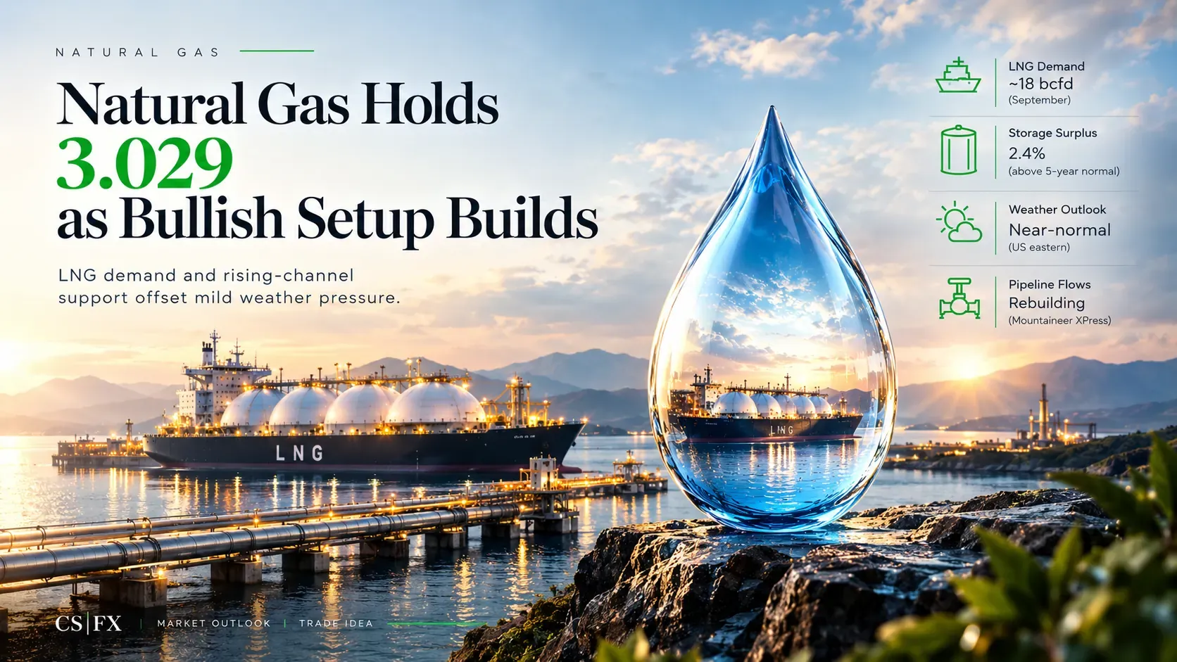 natural gas holds 200kb