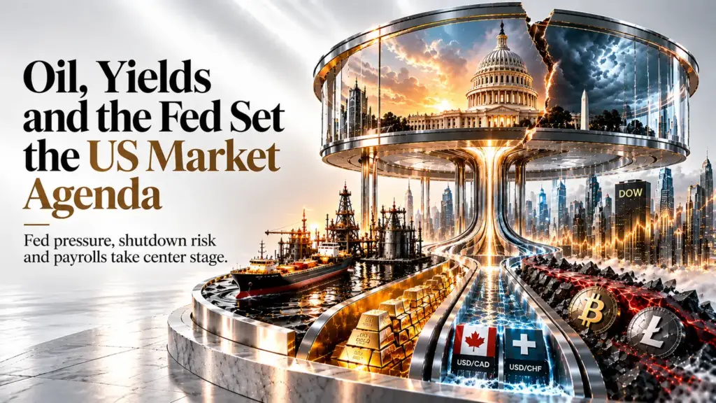 oil yields fed us market agenda