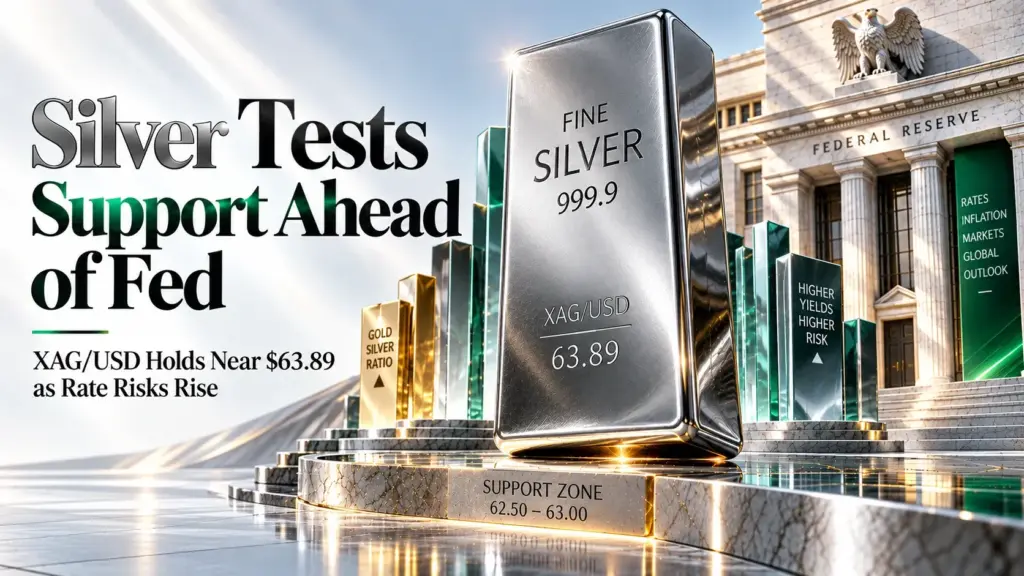 silver tests support ahead of fed